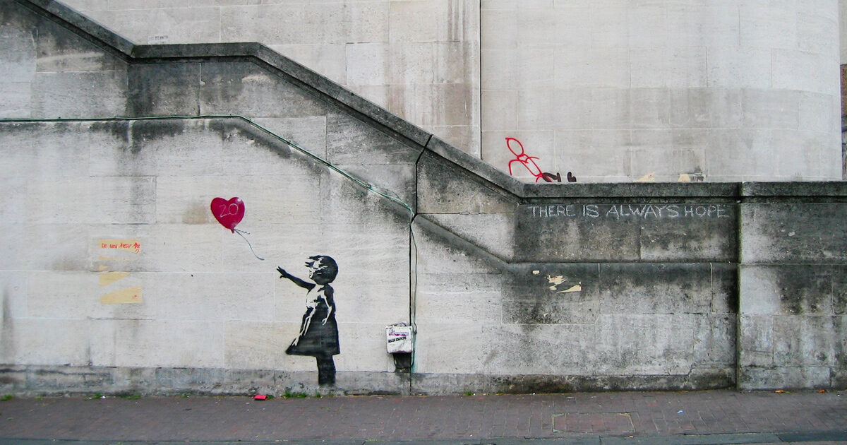 Banksy - There is always hope