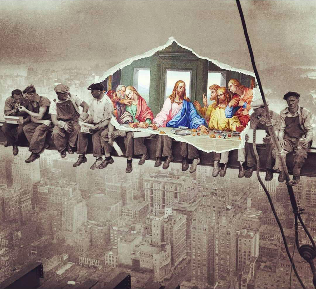 Breakfast in the Sky with the Last Supper