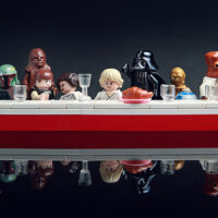 Last Supper scene for LEGO Star Wars