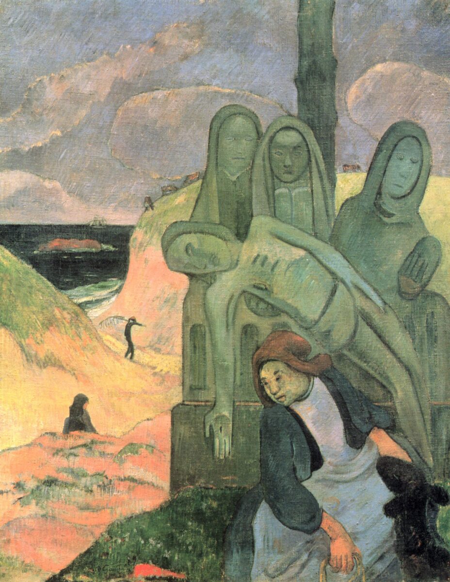 The Green Christ by Gauguin