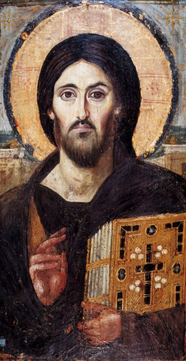 Christ Pantocrator icon from St. Catherine’s Monastery at Sinai